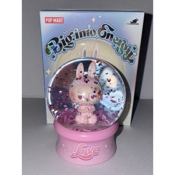Pop Mart The Monsters Labubu Big Into Energy Crystal Ball Blind Box - Love - Picture 2 of 13